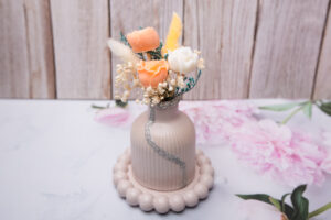 Bouquet de fondants fleur de coton, Caen, bougie, la bougie caennaise, normandie