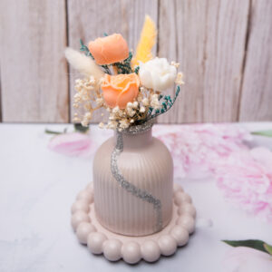 Bouquet de fondants fleur de coton, Caen, bougie, la bougie caennaise, normandie