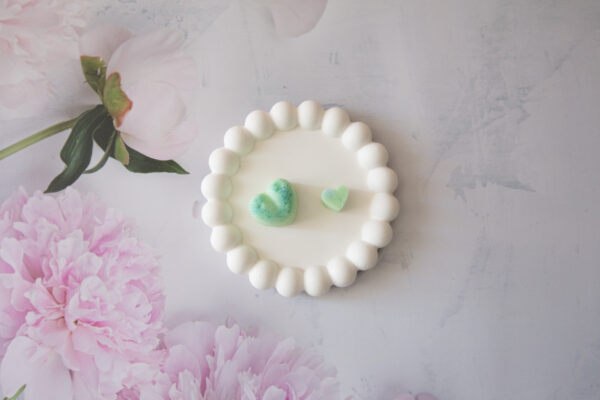 fondant parfumé, fondant, coeurs parfumés, Caen, bougie, la bougie caennaise, normandie