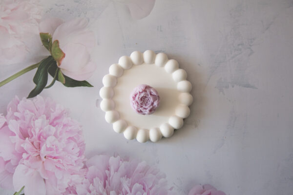 fondant parfumé, fondant, fleurs parfumés, Caen, bougie, la bougie caennaise, normandie