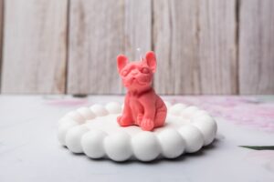 Bougie petit Bouledogue français