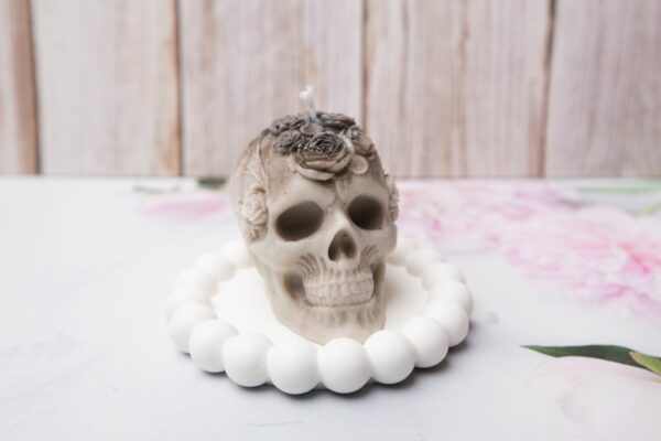 bougie tête de mort, Caen, bougie, la bougie caennaise, normandie