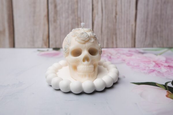bougie tête de mort, Caen, bougie, la bougie caennaise, normandie