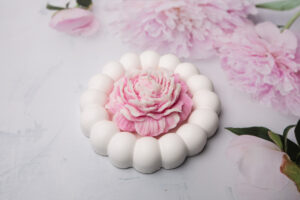 plateau bougie pivoine, décoration mariage, bapteme, anniversaire, pivoine, Caen, bougie, la bougie caennaise, normandie
