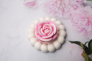 plateau bougie rose, décoration mariage, bapteme, anniversaire, Caen, bougie, la bougie caennaise, normandie
